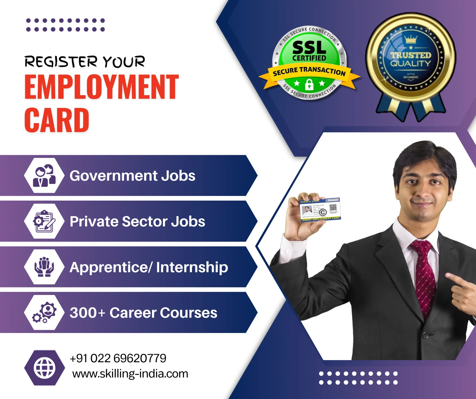 Trusted Smart Employment Card Registration Banner
