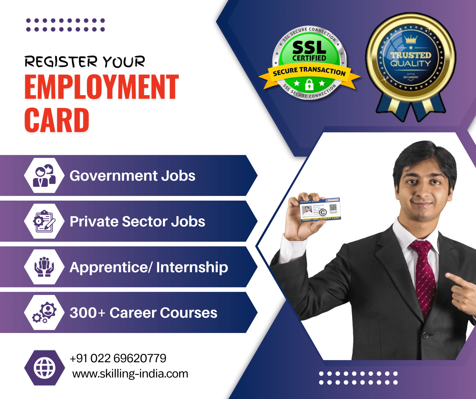 Trusted Smart Employment Card Registration Banner Employment Card registration